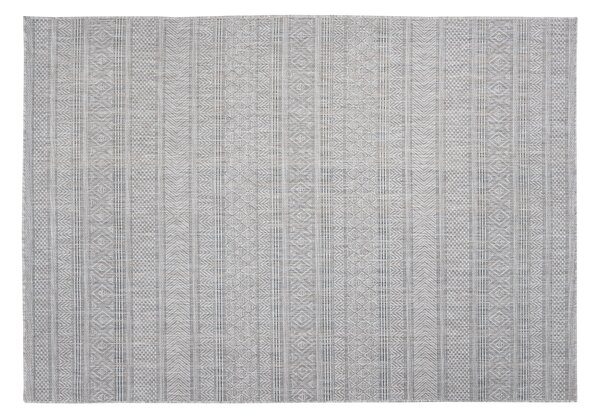 Makro Abra Kusový koberec Sisal MELISSA KM31A Moderní šedý Rozměr: 60x100 cm