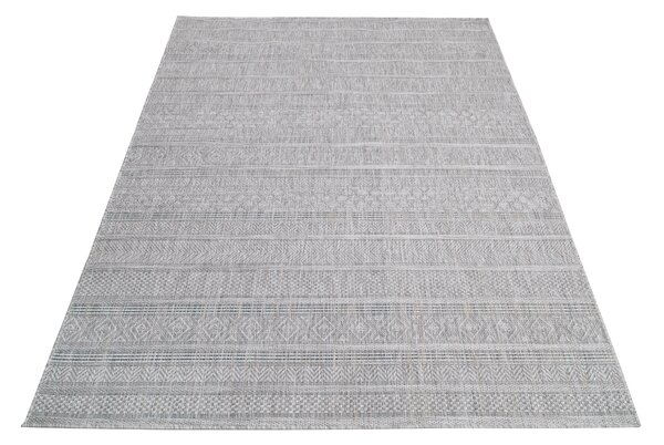 Makro Abra Kusový koberec Sisal MELISSA KM31A Moderní šedý Rozměr: 60x100 cm