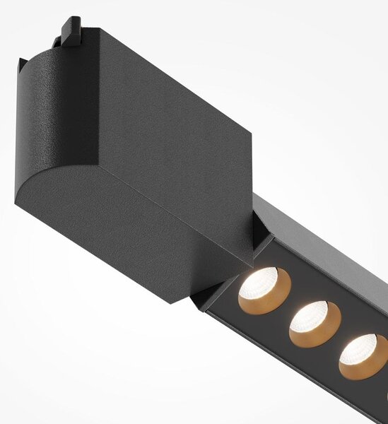 Maytoni LED svítidlo POINTS černé 10W pro 1F systém UNITY, d. 38,2 cm, 3000K nestmívatelné