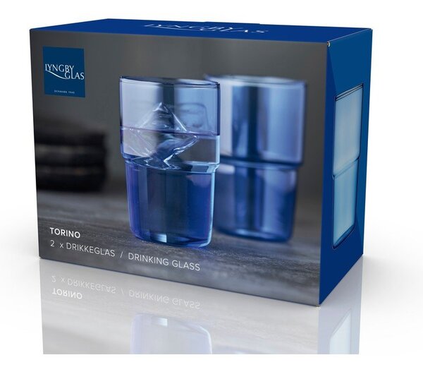 Sklenice v sadě 2 ks 400 ml Torino – Lyngby Glas