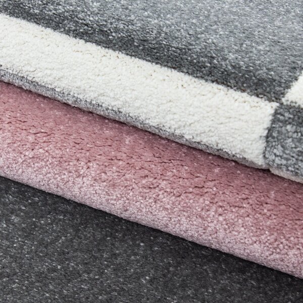 Růžovo-šedý běhoun 80x300 cm Hawaii – Ayyildiz Carpets