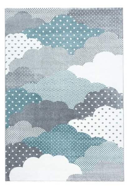 Modro-šedý dětský koberec 120x170 cm Bambi – Ayyildiz Carpets