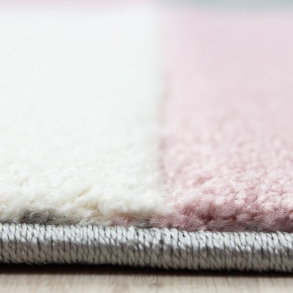 Růžovo-šedý běhoun 80x300 cm Hawaii – Ayyildiz Carpets