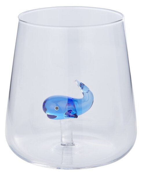 SUNNY JOY Sklenice velryba 400 ml