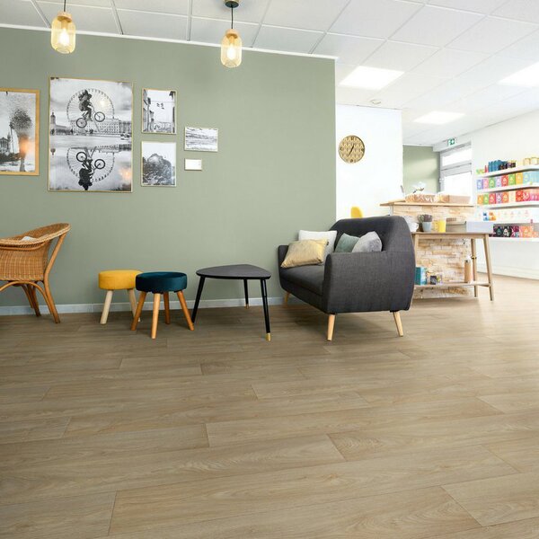 PVC Taralay Libertex - Gerflor Skandi Oak Naturel 2245 rozměr š.400 x d.512 cm - třída zátěže 34 SVAT