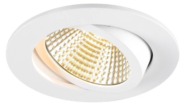 LA 1007443 NEW TRIA® 95 kroužek pro vestavbu do stropu, D: 11 H: 2,6 cm, IP 20, bílá - BIG WHITE (SLV)