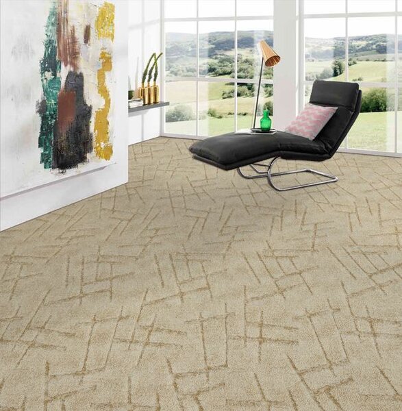 Breno Metrážový koberec NICOSIA 33 (Ultratex), šíře 500 cm, Béžová