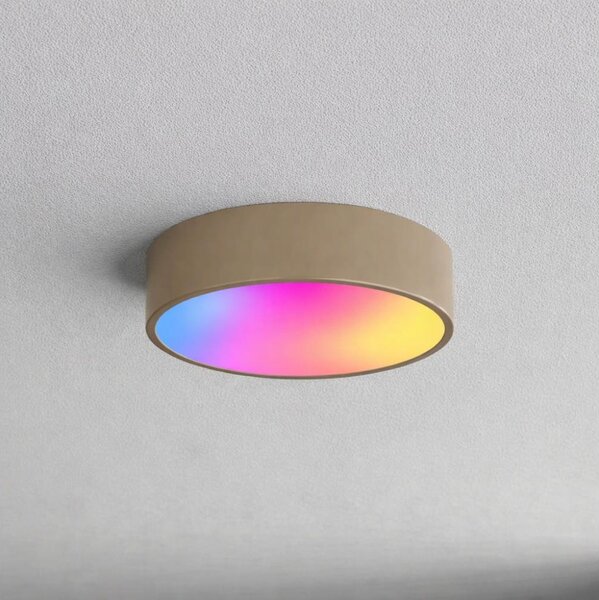 Brilagi - LED RGBW Stmívatelné stropní svítidlo CLARE 2xE27/9W/230V Wi-Fi béžová