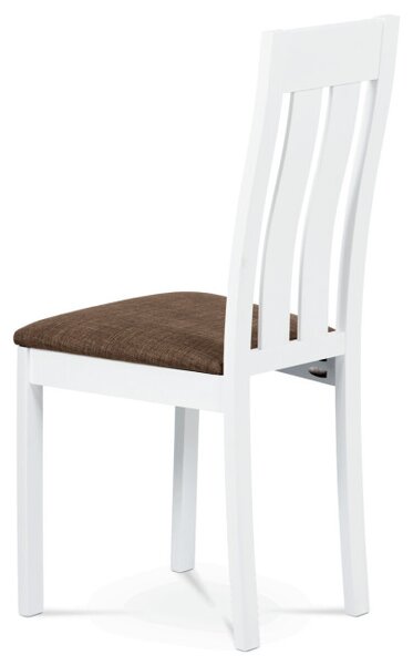 Jídelní židle bílá BC-2602 WT