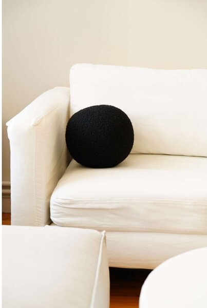 Dekorační polštář z materiálu bouclé ø 25 cm Top – Mioli Decor
