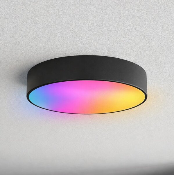 Brilagi - LED RGBW Stm. koup. str. svítidlo CLARE 3xE27/9W/230V IP54 Wi-Fi černá