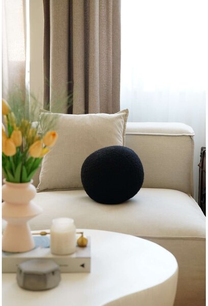Dekorační polštář z materiálu bouclé ø 25 cm Top – Mioli Decor