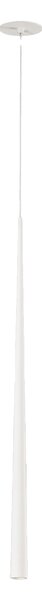 ACB Iluminacion Zapuštěné závěsné LED svítidlo BENDIS, v. 150 cm, 5W, CRI90 Barva: Bílá