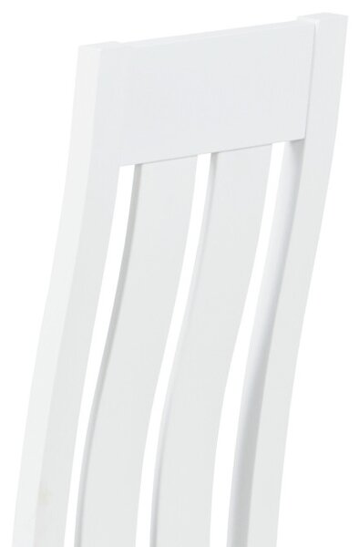 Jídelní židle bílá BC-2602 WT