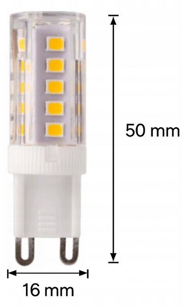 LED žárovka - G9 - 3W - 350Lm - neutrální barva ECOLIGHT