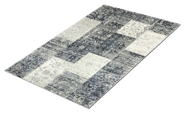 Breno Kusový koberec VELVET 3106/920, 155x230 cm, Vícebarevné/Šedá
