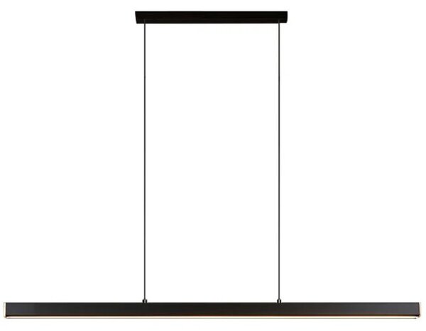 Toolight Toolight, LED stropní svítidlo 100cm, 15W, APP1448-CP, černá matná, OSW-03900