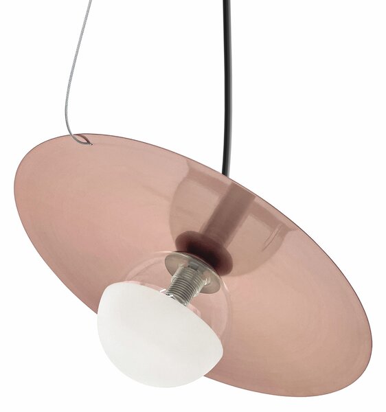 Toolight Toolight, stropní svítidlo 1xG9 APP1418-CP, růžové zlato-černá, OSW-02465