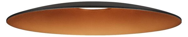 LA 1007535 LALU® ELYPSE 15 stínidlo svítidla, mix & match, V: 1,4 cm, černá - BIG WHITE (SLV)