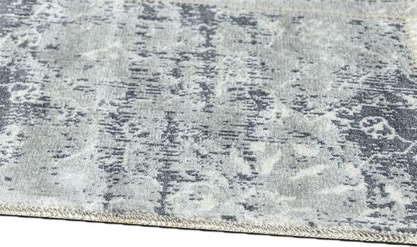Breno Kusový koberec VELVET 3106/920, 155x230 cm, Vícebarevné/Šedá