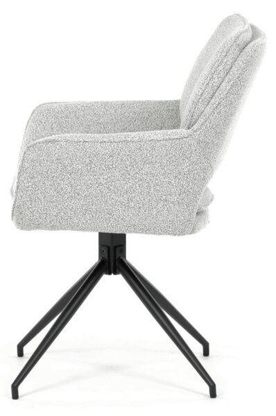 Jídelní židle šedá DCH-T1156 CRM2