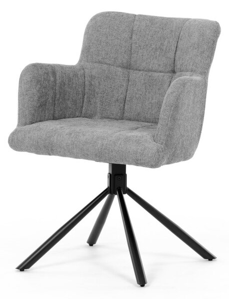 Jídelní židle šedá DCH-T1122 GREY2