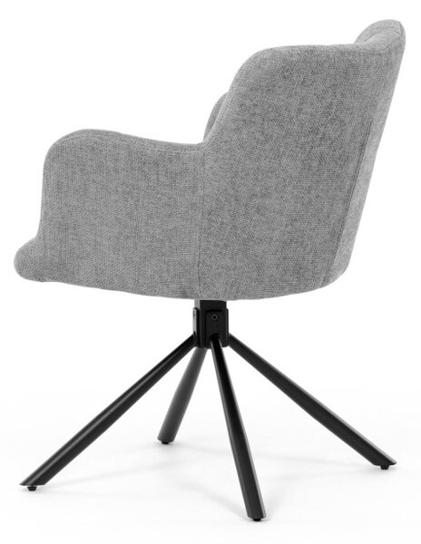 Jídelní židle šedá DCH-T1122 GREY2