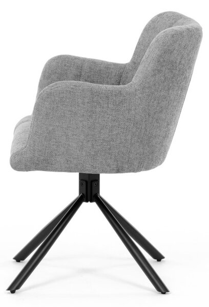 Jídelní židle šedá DCH-T1122 GREY2