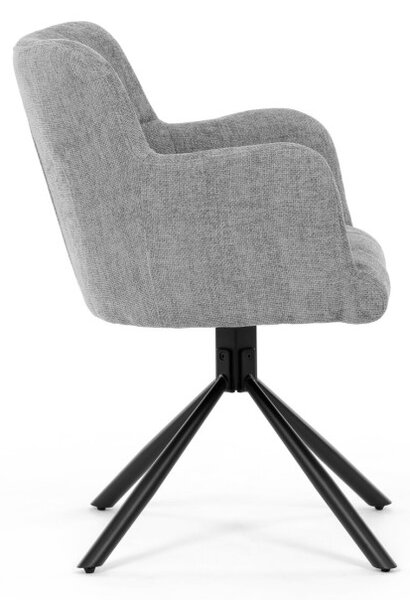 Jídelní židle šedá DCH-T1122 GREY2