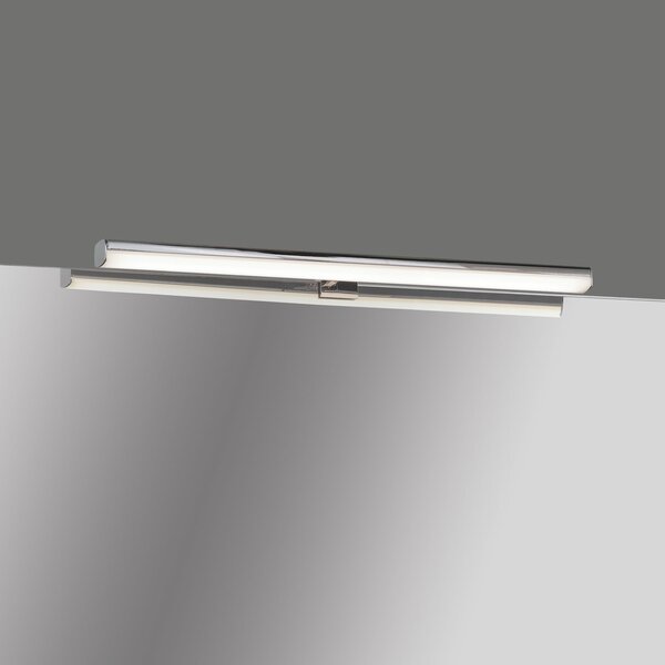 ACB Iluminacion Nástěnné LED svítidlo DUSTIN, š. 50 cm, 10W, CRI90, IP44 Barva: Chrom, Teplota světla: 3000K - teplá bílá