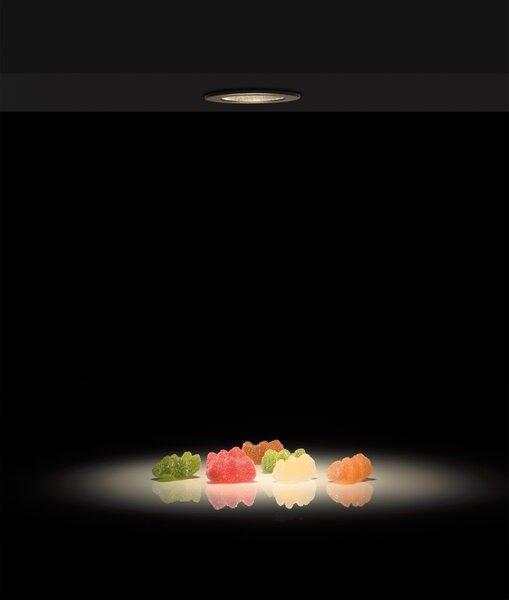 ACB Iluminacion Zapuštěné LED bodové svítidlo DOT, ⌀ 45 mm, 3W, CRI90 Barva: Bílá, Teplota světla: 2700K - teplá bílá