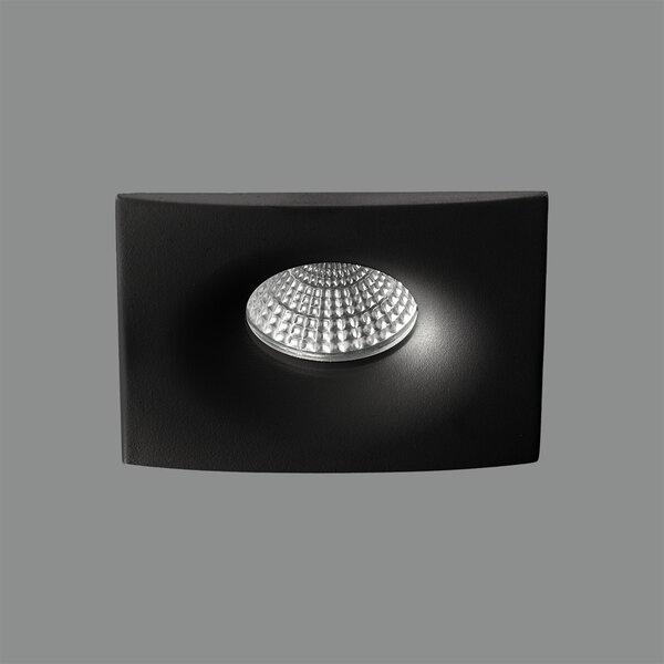 ACB Iluminacion Zapuštěné bodové svítidlo DORO, ⌀ 10 cm, 1xGU10 8W Barva: Černá