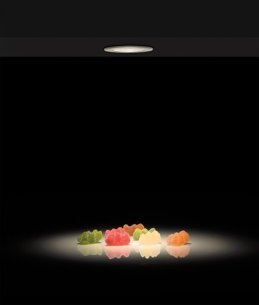 ACB Iluminacion Zapuštěné LED bodové svítidlo DOT, ⌀ 45 mm, 3W, CRI90 Barva: Bílá, Teplota světla: 2700K - teplá bílá