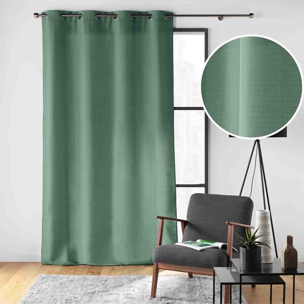 Zelený závěs 140x280 cm Soline – douceur d'intérieur