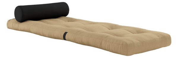 Futonová matrace v hořčicové barvě 70x200 cm Wrap – Karup Design
