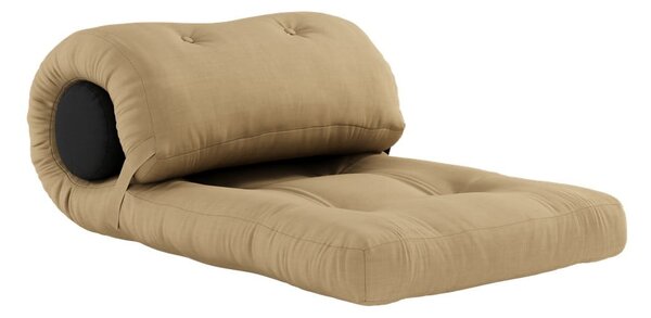 Futonová matrace v hořčicové barvě 70x200 cm Wrap – Karup Design