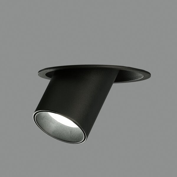ACB Iluminacion Zapuštěné svítidlo GINA, ⌀ 11 cm, 1xGU10 8W Barva: Černá