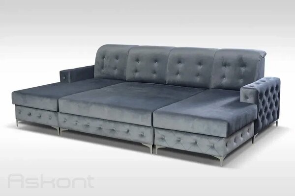 Sedací souprava Verso U šedá