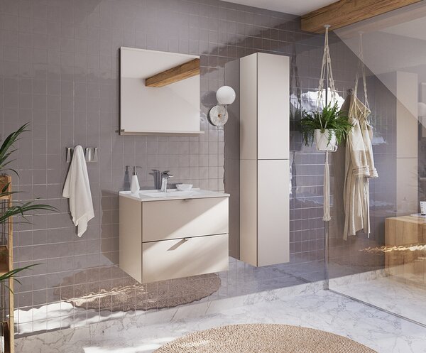 Koupelnová skříňka pod umyvalo DALIA CASHMERE 60 cm / 2 zásuvky