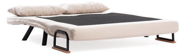 Pohovka futon Sandy (krémová)