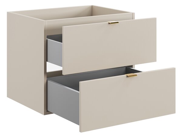 Koupelnová skříňka pod umyvalo DALIA CASHMERE 60 cm / 2 zásuvky