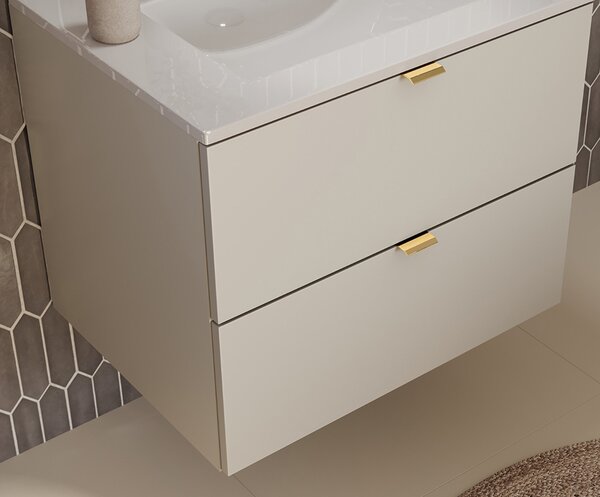 Koupelnová skříňka pod umyvalo DALIA CASHMERE 60 cm / 2 zásuvky