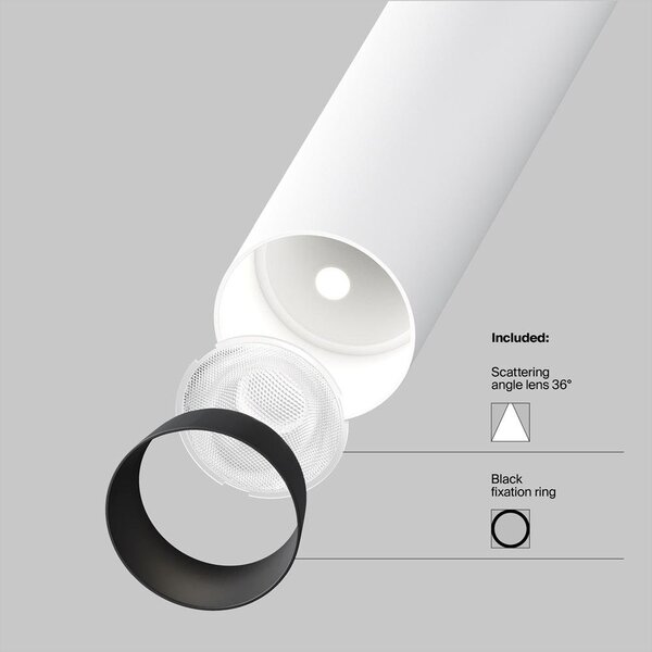 Stropní svítidlo Focus T 6W 36d C141CL-L125-6W3K-W - MAYTONI