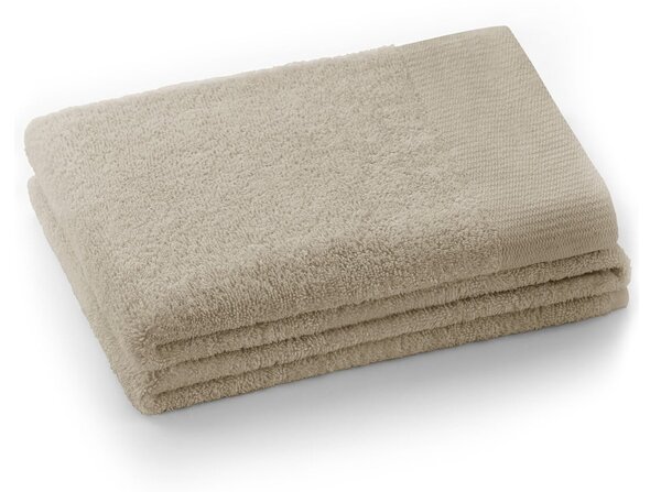 Béžový froté bavlněný ručník 30x50 cm Amari – Restilo