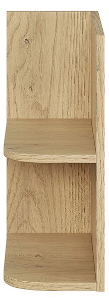 Koupelnový dolní otevřený regál DUB CREMONA 20 cm