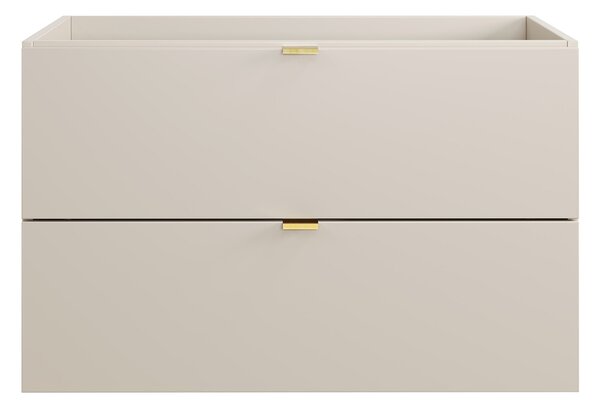 Koupelnová skříňka pod umyvalo DALIA CASHMERE 80 cm / 2 zásuvky