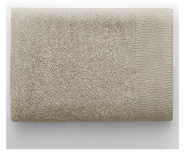 Béžový froté bavlněný ručník 50x100 cm Amari – Restilo