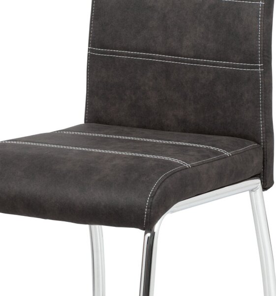 Jídelní židle šedá HC-486 GREY3