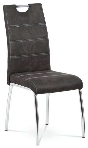 Jídelní židle šedá HC-486 GREY3
