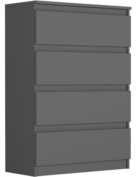 Komoda Framire 70 x 40 x 98 cm antracit matná